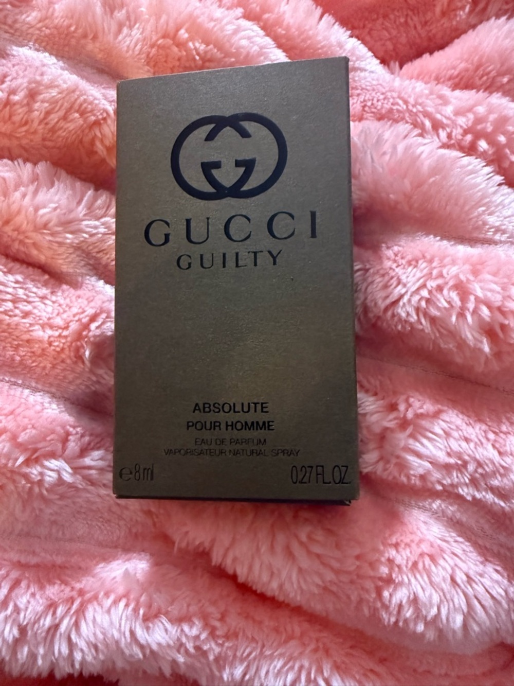 NIB Gucci Guilty Absolute Pour Homme 8ml Spray Men’s